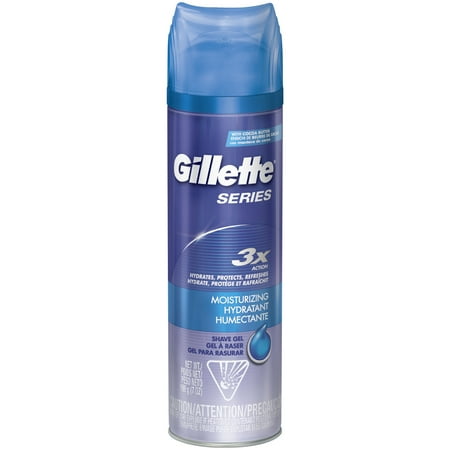 (2 pack) Gillette Series Moisturizing Shave Gel, 7