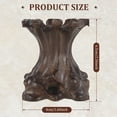 thumbnail image 3 of Holder Wooden Stand For Sphere Portable Display Stand Decorative Wood Rack Wood Display Stand Base Orb Egg Base Decorative decorative tabletop crafts, 3 of 8