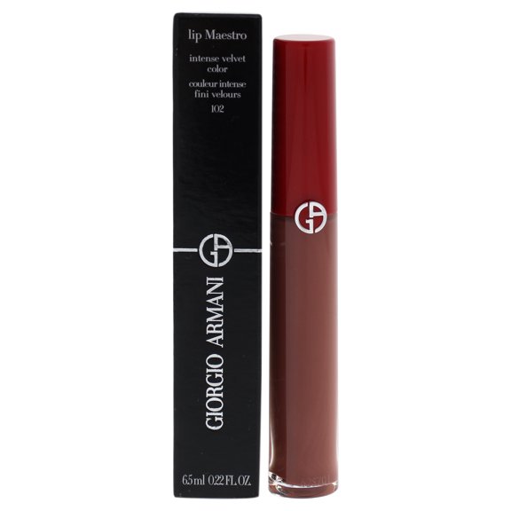 Giorgio Armani Lip Maestro Intense Velvet Color - 102 Sandstone, 0.22 oz Lipstick