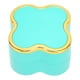 thumbnail image 1 of Caja de anillo con luz Jadeshay forma de trébol de cuatro hojas, 1 of 8