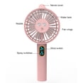 thumbnail image 4 of MesaSe Portable Handheld Misting Fan Mini USB Rechargeable Personal Cooling Fan Mister Humidifier Portable Spray Handhold Fan with 3 Speeds Setting for Home Office Travel - by, 4 of 7