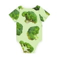 thumbnail image 6 of Rocae Broccoli 3 for Baby Cotton Short-Sleeve Bodysuits for Unisex Onesies Bodysuit-2 Years, 6 of 7