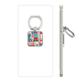 thumbnail image 1 of big ben british bus england flag square cell ph  stand holder bracket universal support, 1 of 3