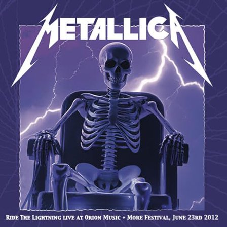 metallica ride the lightning live at orion music   more festival, june 23 (Vinyl Record)
