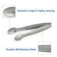 thumbnail image 3 of 3PCS Stainless Steel Food Serving Tongs Mini Tongs For Sugar Tea Bag Kitchen Tool, 3 of 8