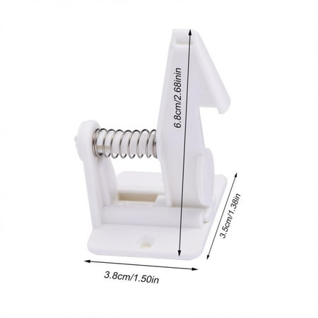 Walfront 10 Pcs Set Baby Safety Locks Cabinet Lock Invisible Child