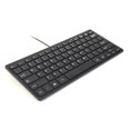 thumbnail image 1 of axGear Ultra Mince Filaire USB Mini Clavier PC pour PC Apple Mac Portable Carnets, 1 of 5