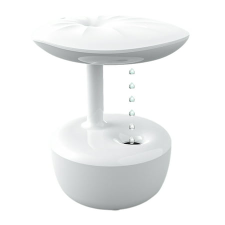 

Jikolililili Water Droplet Humidifier Bedroom Office Desktop Smog Visible USB Humidifier Home Bedroom Office Desktop USB Aroma Diffuser