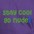 thumbnail image 3 of CafePress - Stay Cool, Go Nude Dark T Shirt - Men's Classic Graphic Cotton T-Shirt, 3 of 4