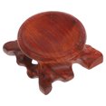 thumbnail image 4 of KAKOWELY crystal base stand Wooden Crystal Ball Stand Mini Display Base For Crystal Spheres And Rock Display Holder For Desktop Decoration And Home Accessory, 4 of 4