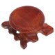 thumbnail image 4 of Mini soporte de madera para bolas de cristal, base de exhibición para esferas de cristal y rocas, ideal para decoración de escritorio y accesorios del hogar, 4 of 7