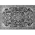 thumbnail image 1 of Ahgly Company Indoor Rectangle Medallion Gray Traditional Area Rugs, 2' x 5', 1 of 1