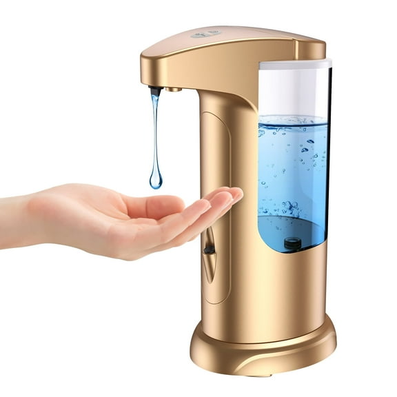 Soap Dispenser, AMIR Hand Soap Dispenser Waterproof Liquid Soap Dispenser Automatic Soap Dispenser for Kitchen Bathroom Toilet