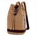 thumbnail image 5 of Men's Canvas Backpack: Large Capacity, Stylish & Durable for Travel & Outdoor Adventures, 5 of 5