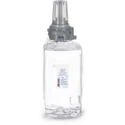 Provon ADX-12 Clear & Mild Foam Handwash Fragrance-free Scent - 42.3 fl oz (1250 mL) - Pump Bottle Dispenser - Kill Germs - Clear - Rich Lather, Dye-free, Bio-based - 3 / Each