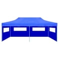 thumbnail image 5 of vidaXL Party Tent Foldable Pop-up Gazebo Patio Pavilion Canopy Tent Cream, 5 of 16