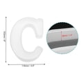 thumbnail image 2 of Molde de silicona de letras mayúsculas en resina Uxcell, 6" molde 3D del alfabeto inglés, 2 of 6