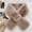 Khaki, variant on Plush Scarf Fluffy Faux Fur Collar Scarf Wearable Blanket Women Warm Thickened Soft Autumn And Winter Cross Neck Khaki One Size