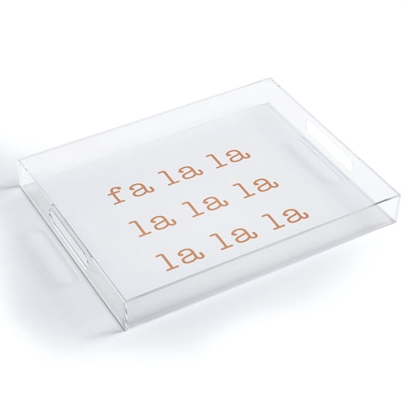Society6 Fa La La by Orara Studio Acrylic Tray