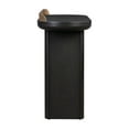thumbnail image 6 of TOV Furniture Braden Black Acacia Wood Desk/Console Table With Brass Accent, 6 of 8