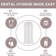 thumbnail image 4 of Soft Silicone Pet Finger Toothbrush Tooth Cleaner Dog Cat Tooth Cleaning Brush, 4 of 8