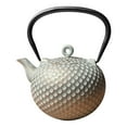 thumbnail image 1 of Frieling 34oz Dim Cast Iron Teapot | Mint & Gold, 1 of 5