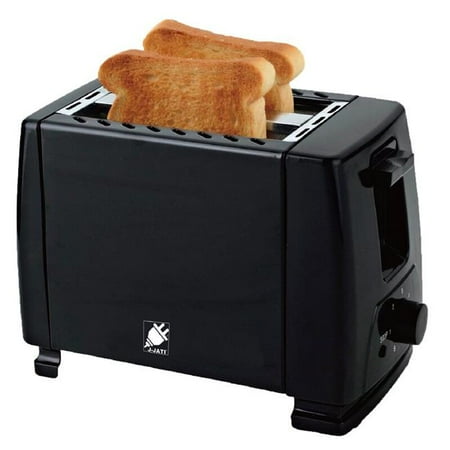 

J-Jati 900W 2 Slice Toaster Wide Slot Compact Toaster with Defrost Bagel & Cancel