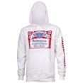 thumbnail image 1 of Budweiser 797618-S Budweiser Beer Mens White Hoodie - Small, 1 of 3