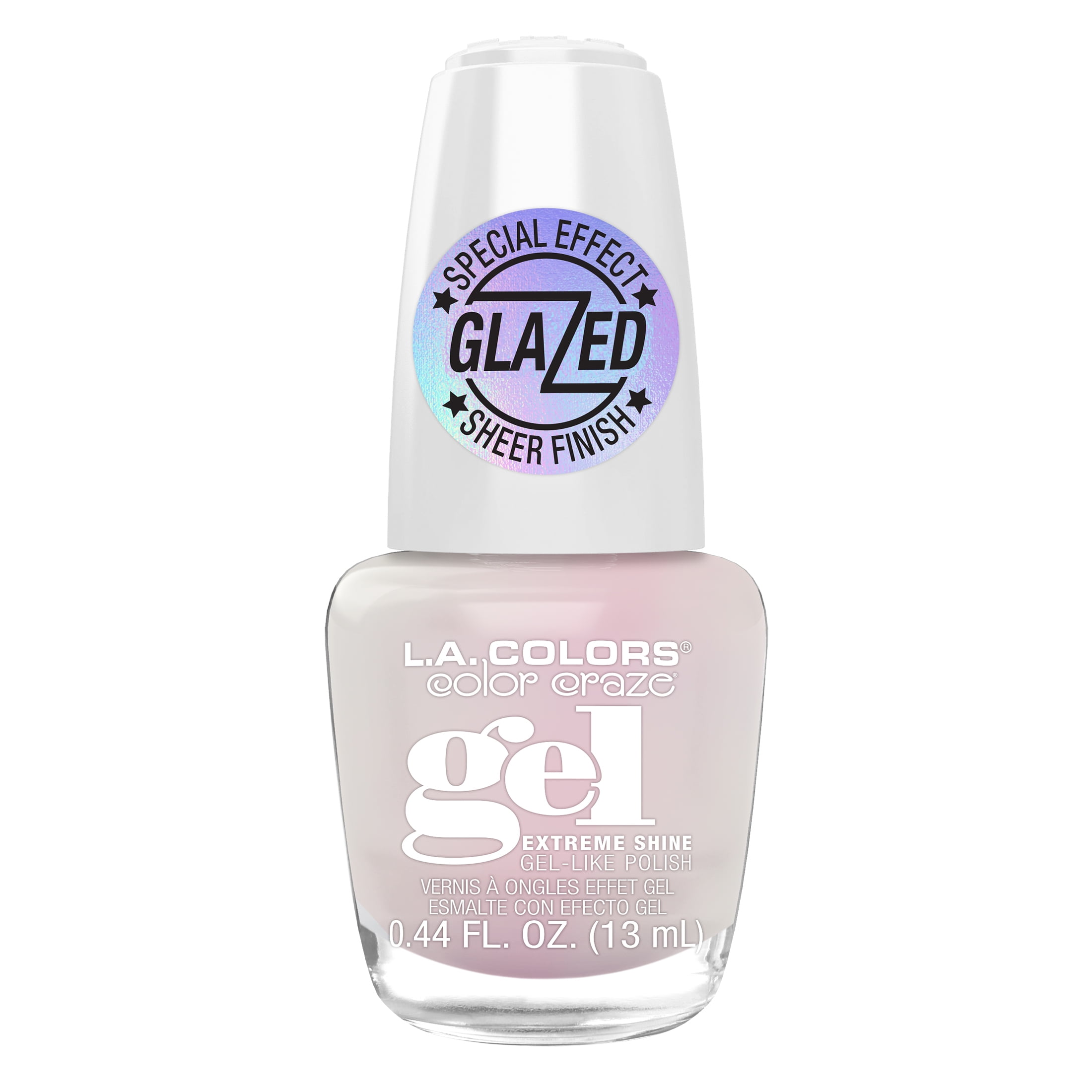 L.A. COLORS Gel Glazed Nail Polish, Dream Chaser, 0.44 fl oz 