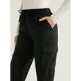 thumbnail image 4 of Sofia Jeans Women's Super High Rise Luxe Cargo Pants, 4 of 6