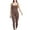 Brown, variant on Wyobmus Women's Slim Fit Yoga Jumpsuits Comfort Solid Color Stretch Sleeveles One Piece Pants for Ahtletic Workout Running Beige