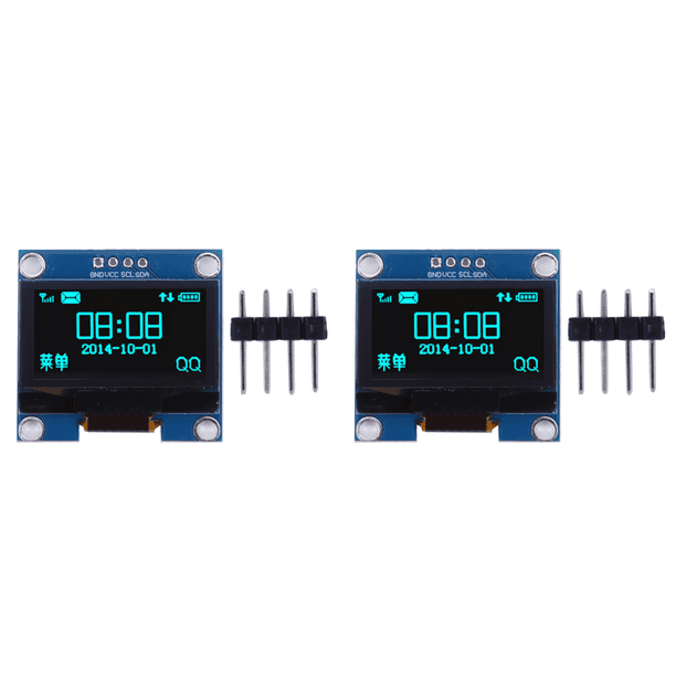 Módulo OLED 1 3 Pulgadas 128x64 SSH1106 Controlador para Arduino/Raspberry Pi (4 Pines Azul)