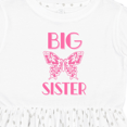 thumbnail image 4 of Inktastic Big Sister Announcement Butterfly Girls Toddler Dress, 4 of 5