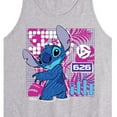 thumbnail image 2 of Disney - Lilo & Stitch - Stitch Grid - Men's Jersey Tank Top, 2 of 4