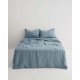 thumbnail image 2 of Juego completo de sábanas de lino Bedtonic Dusty Blue, 2 of 3