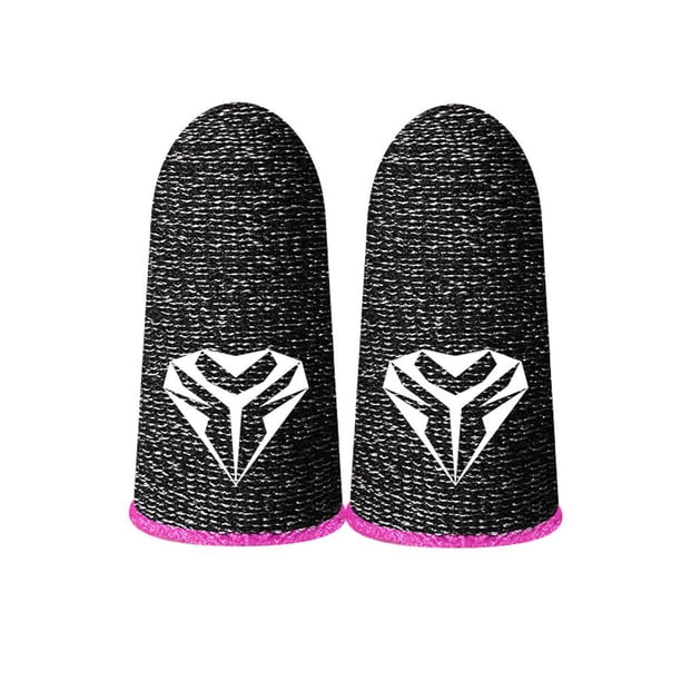 1 par de fundas para los dedos para PUBG, transpirables, a prueba de sudor, para la punta de los dedos (rosa) Tmvgtek Para Estrenar