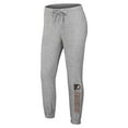 thumbnail image 4 of Women's WEAR by Erin Andrews Heather Gray Philadelphia Flyers Knit Long Sleeve Tri-Blend T-Shirt & Pants Sleep Set, 4 of 5