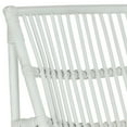 thumbnail image 4 of Safavieh Shenandoah Indoor/Outdoor Mid-Century Rattan Accent Chair, White, 4 of 6