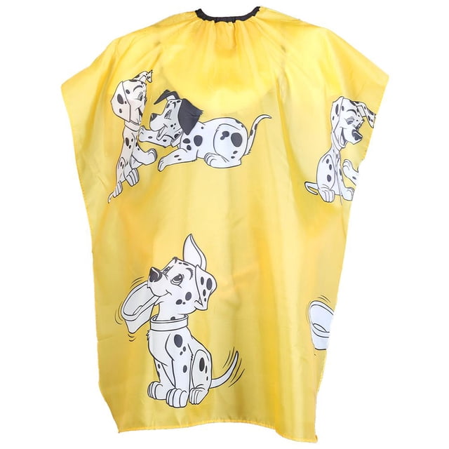 Kuymtek Cartoon Dog Kid Dressing Cape Salon Cover Barber Hair Cut Cloth (Amarillo)
