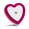 thumbnail image 5 of Eguiwyn Night light Heart Shape Plug-in Intelligent Light Sensor Control LED Night Light Lamp For Bedroom Hallway Night Lights Pink, 5 of 5