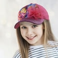 thumbnail image 4 of Disney Girls Princess Glitter Baseball Cap - Frozen Elsa, Anna, Cinderella, Belle, Ariel (2-7), 4 of 7