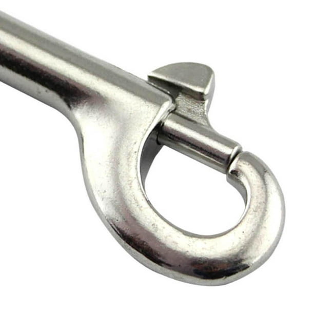 Double Ended Hook Snap Clip Diving Stainless Steel Marine for Key Rings  3.94x1. 