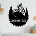 thumbnail image 5 of Handmadetneonsign Custom Name Mountain Bike Metal Wall Art LED Light, Biker Name Metal Led Sign, 5 of 5