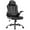Black, variant on YRLLENSDAN Adjustable Swivel Rolling Adults Teens Gaming Chair with Headrest and Armrest, Black