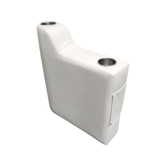 Horizon Manufacturing Premium Series Right Hand Pontoon Armrest 3019-AA White