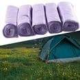 5 Rolls Pink 40x40cm Portable Camping Festival Toilet Home Clean Bag