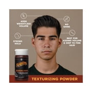 (2 pack) Suavecito Texturizing Hair Styling Powder, for All Hair Types, with Strong Hold, 1.75 oz