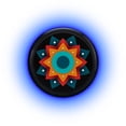 thumbnail image 1 of LED Light Up Adult Flying Disc with Light Strip Luminous Glow-in-the-Dark Outdoor Sports Competitive Flying, 1 of 8