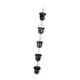 thumbnail image 3 of Cadenas de agua de lluvia Cadena de lluvia para canalones Recolectores de lluvia Vasos Decoración del hogar Reemplazo aleación de aluminio, 3 of 9