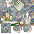 thumbnail image 1 of Daisyyozoid Wholesale Colorful Fish Shape Tile Stickers Kitchen Bathroom Wall Decoration, 1 of 8
